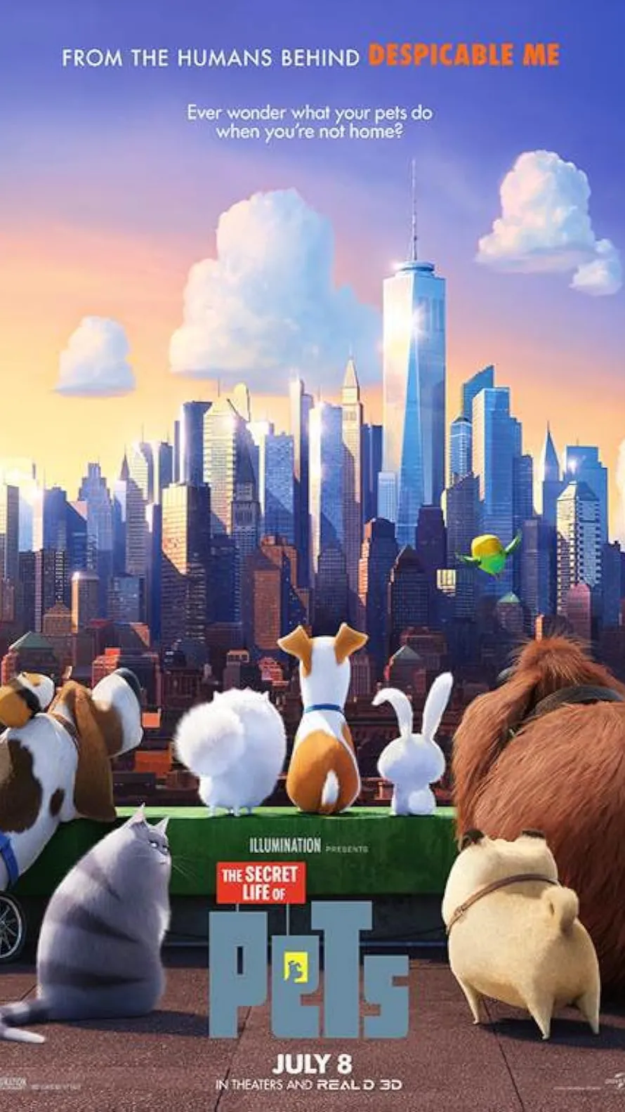 ai character: Thesecretlifeofpet background