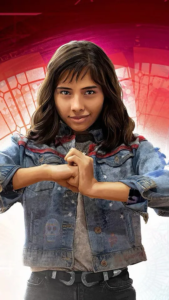 ai character: America Chavez background