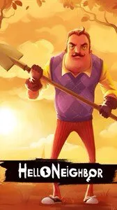 ai character: Hello Neighbor background