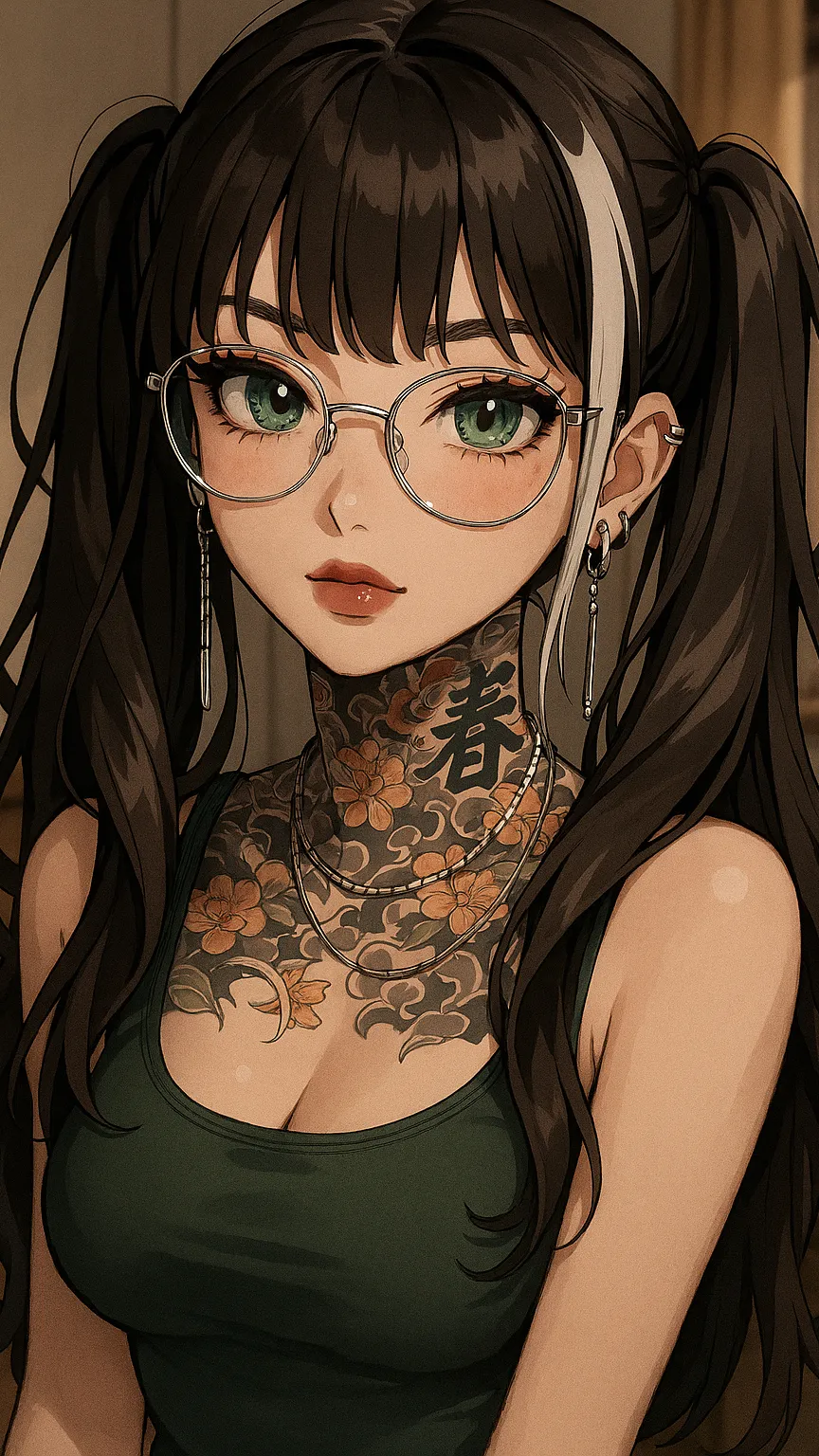 ai character: Vegas background