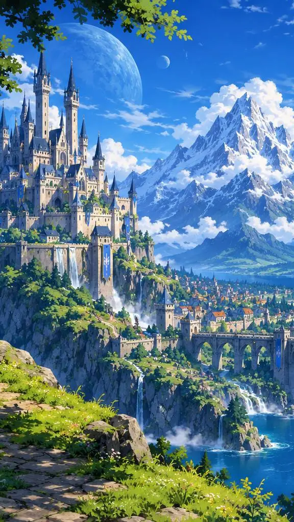 ai character: Isekai RPG background