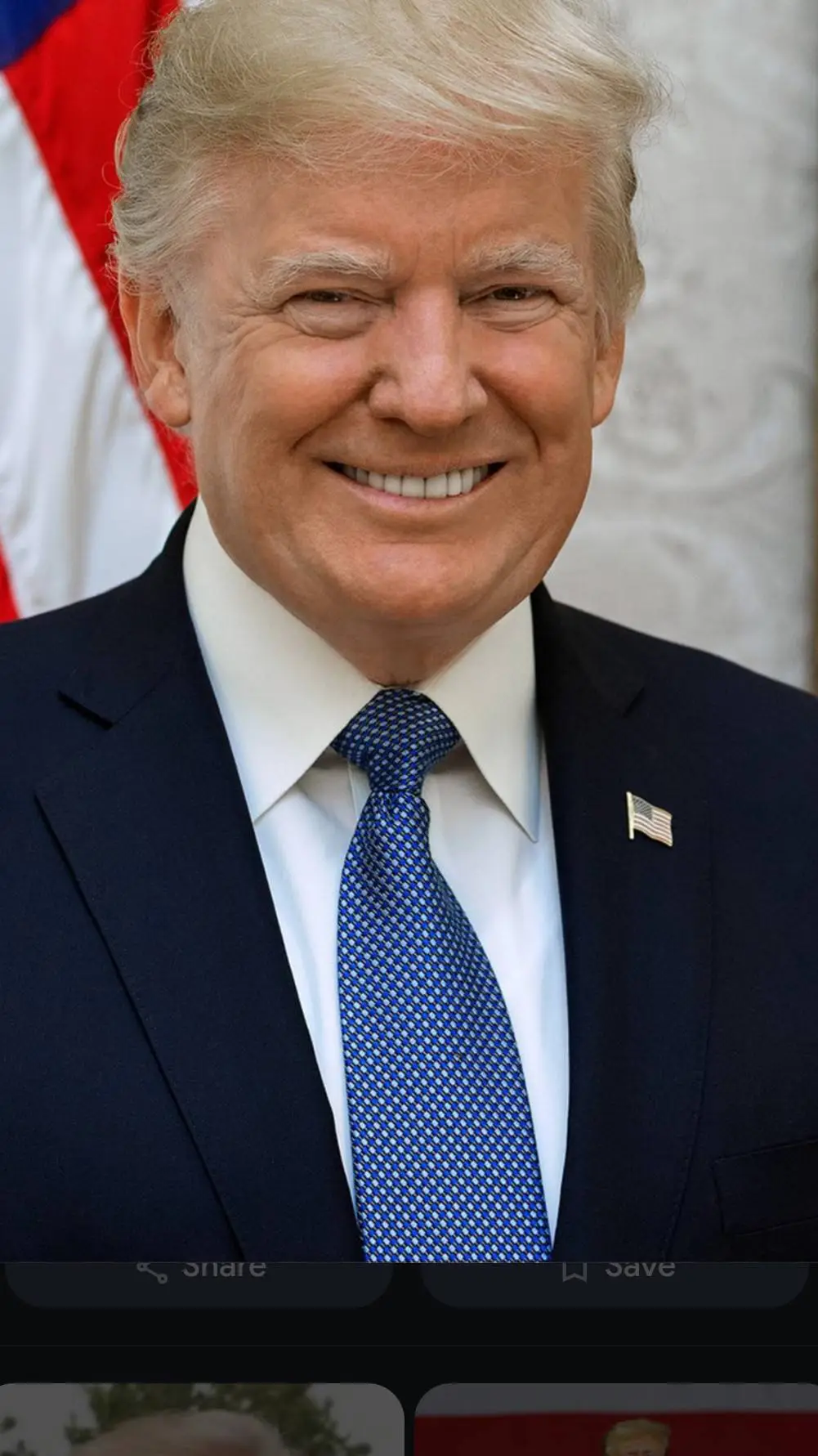 ai character: Donald John Trump background
