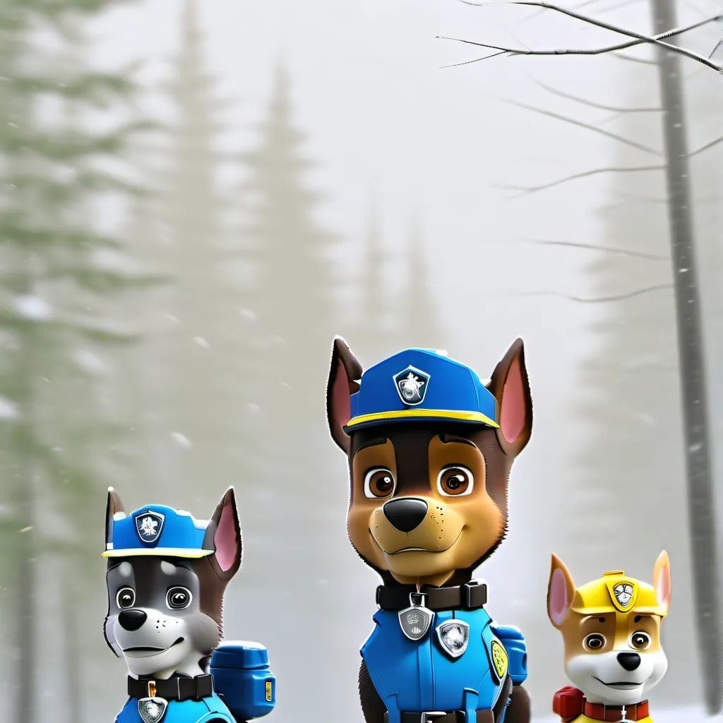 chat with ai character: Paw Patrol Winter