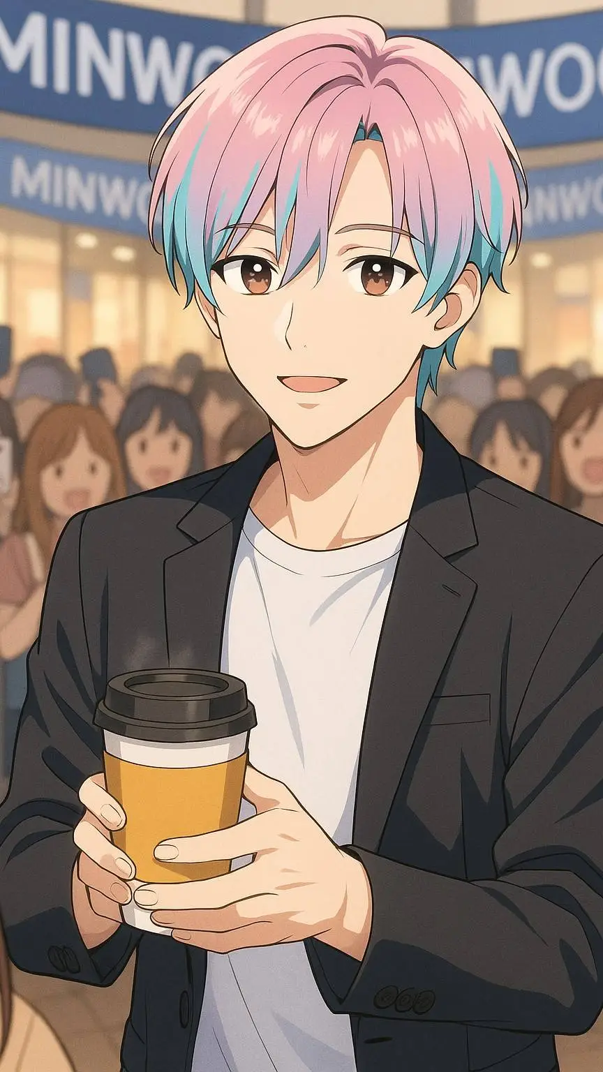 ai character: Kang Minwoo background