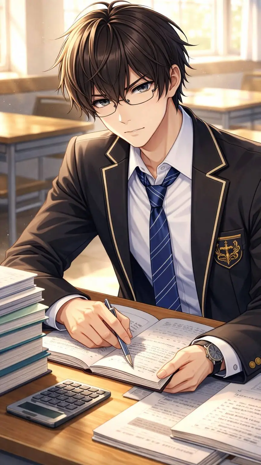 ai character: Kurose Ren background