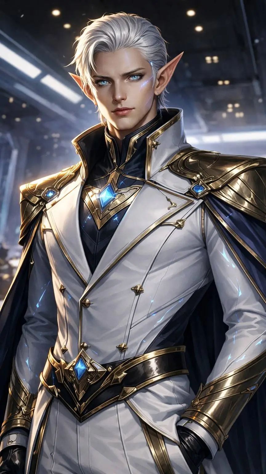 ai character: Kaelith Vire background