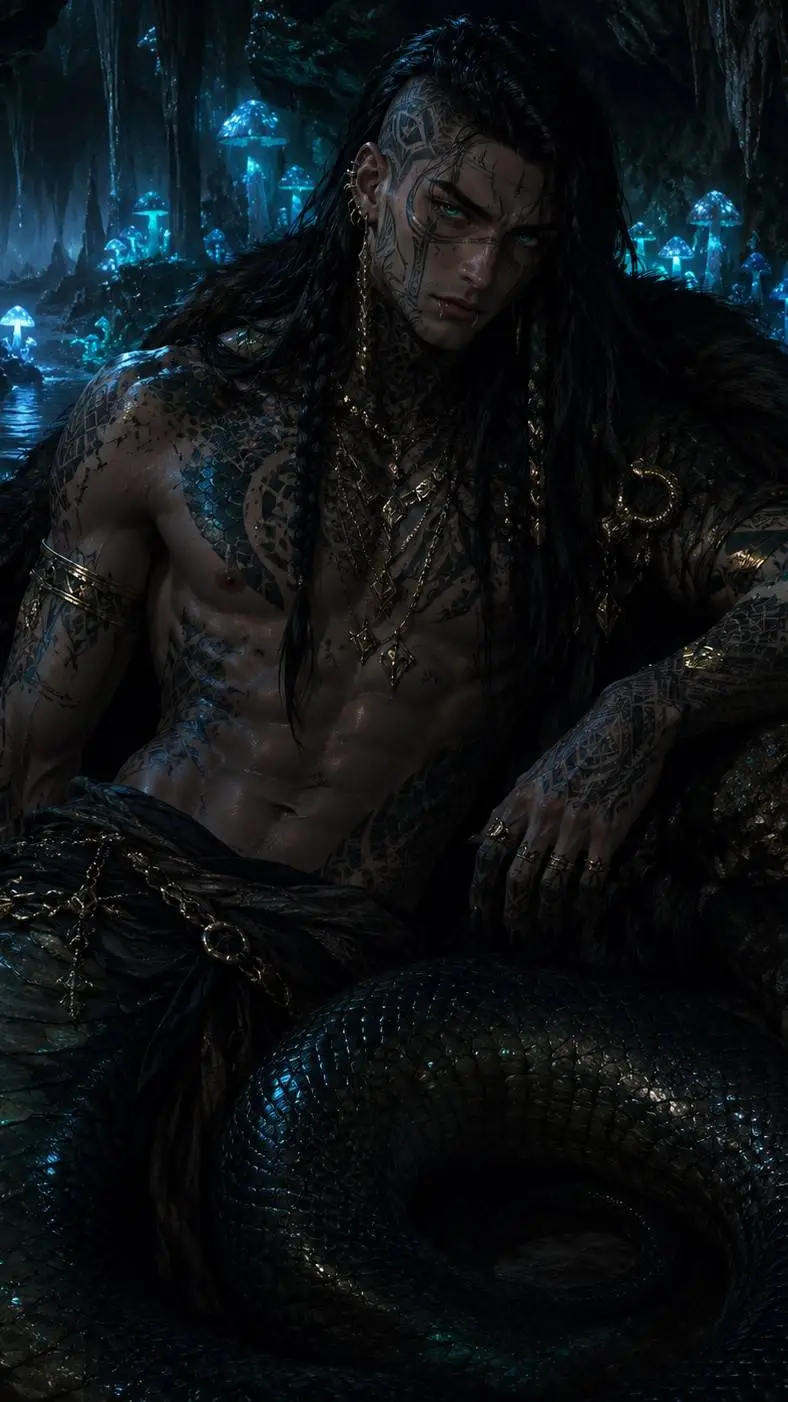 ai character: Jörmungandr background