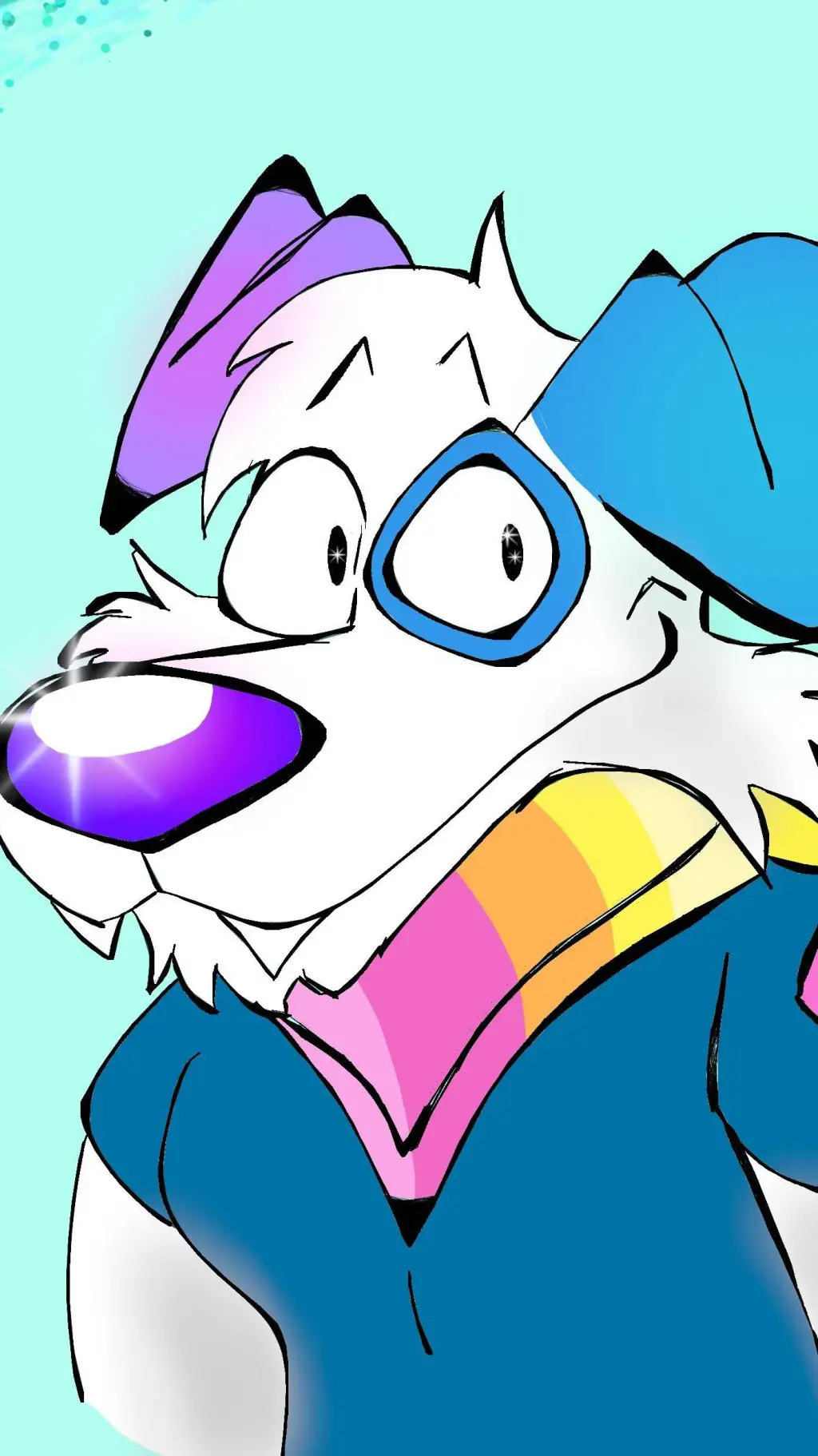ai character: Levi the dawg background
