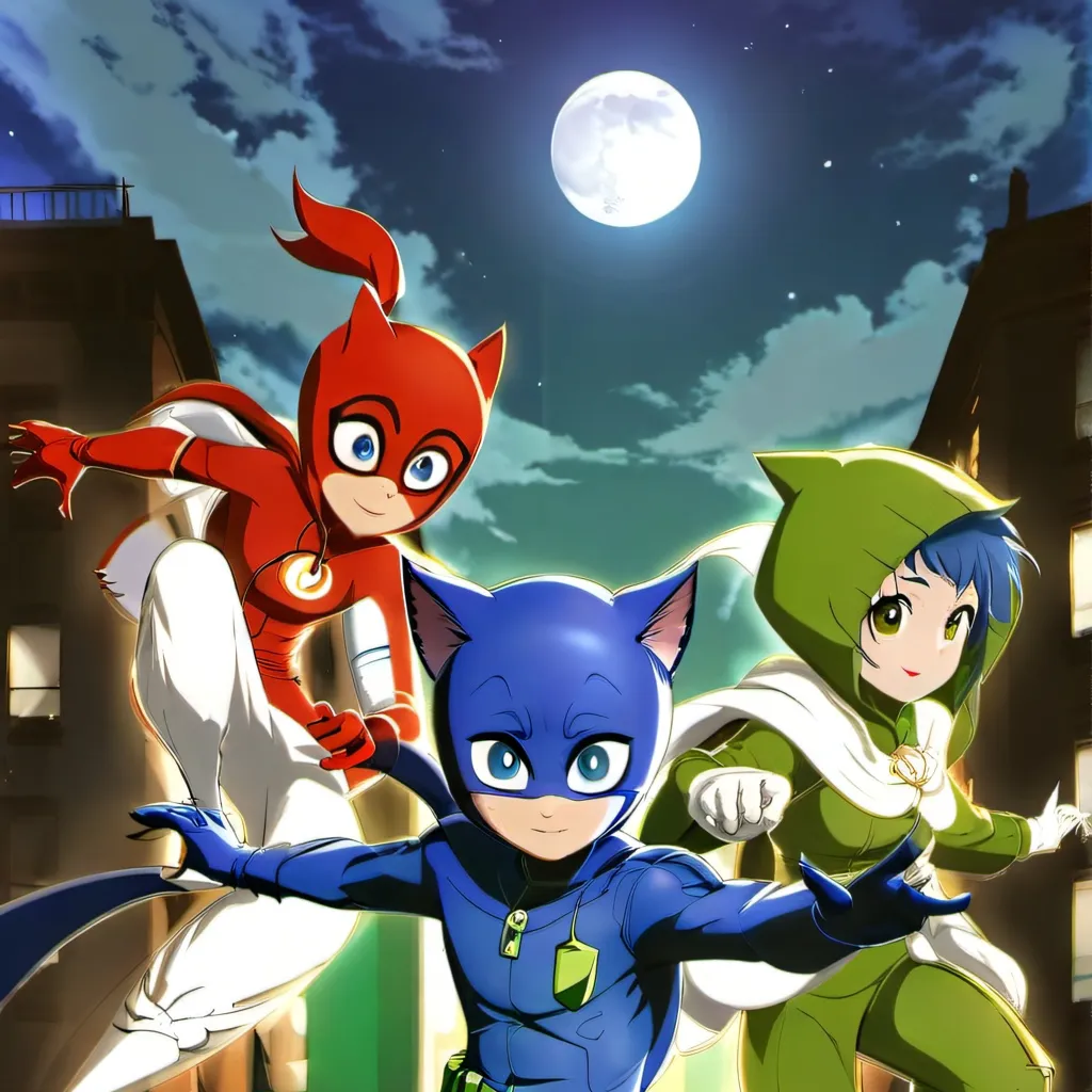 chat with ai character: PJmasks