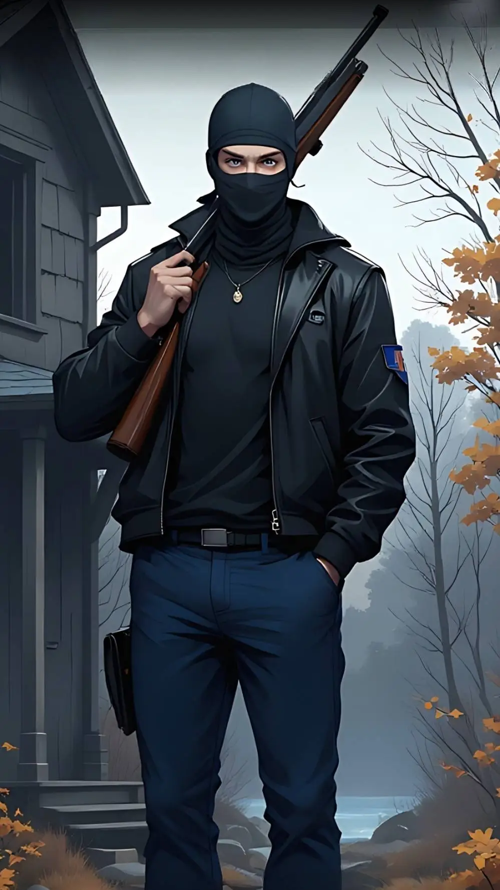 ai character: Valentine background