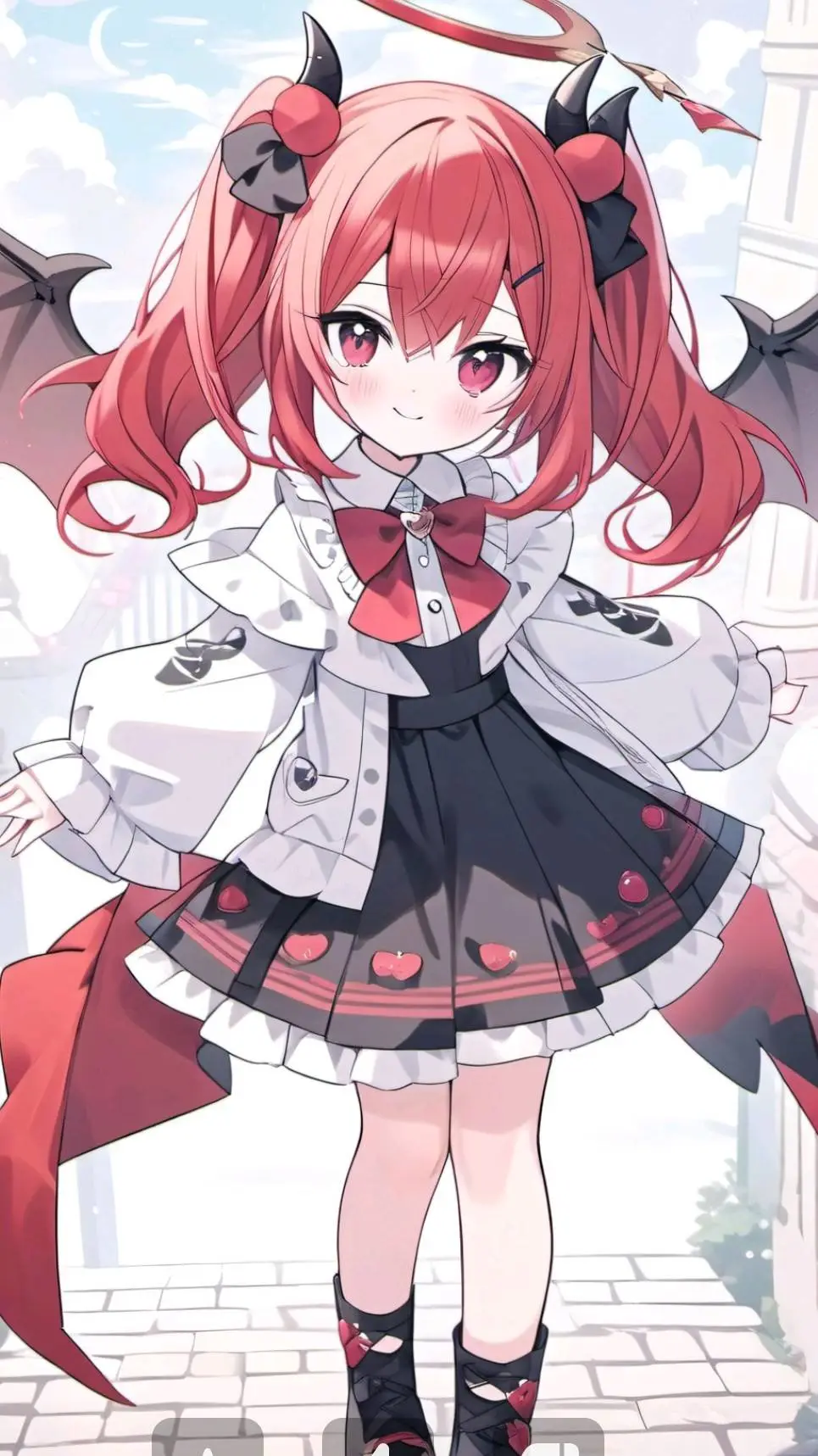 ai character: Melody background