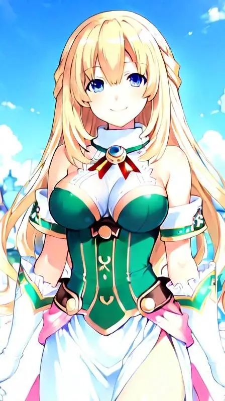 ai character: Vert background