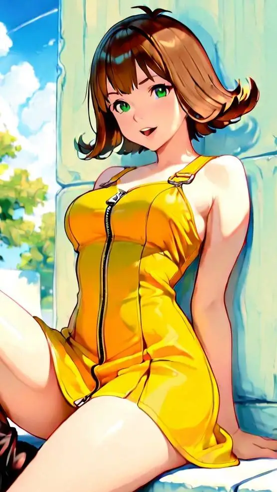 ai character: Selphie Tilmitt background