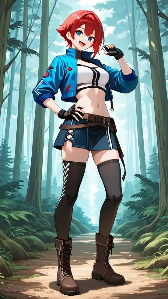 ai character: falcom background