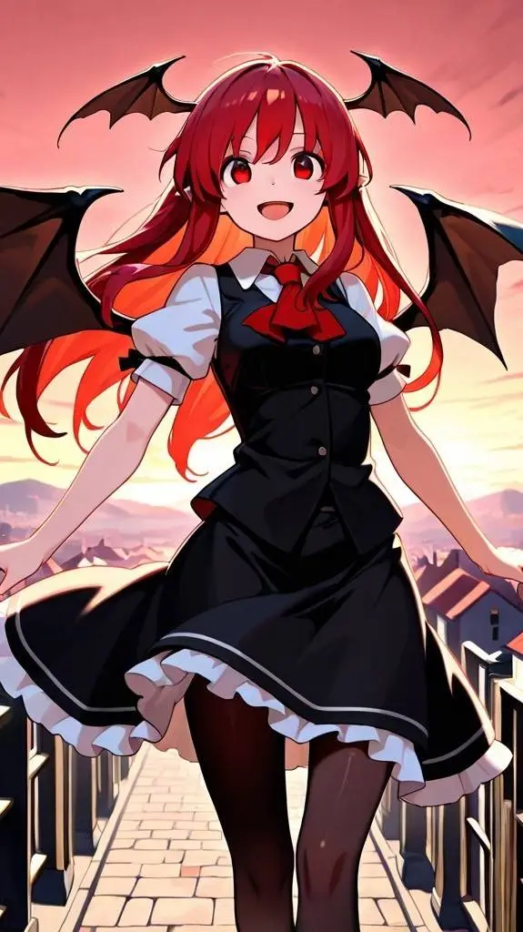 ai character: Koakuma background