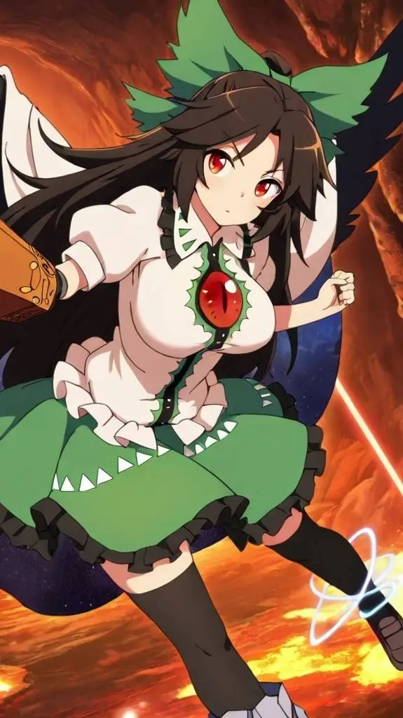 ai character: Utsuho Reiuji background