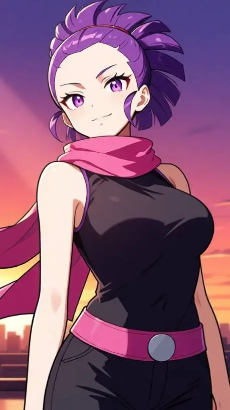 ai character: Janine  background