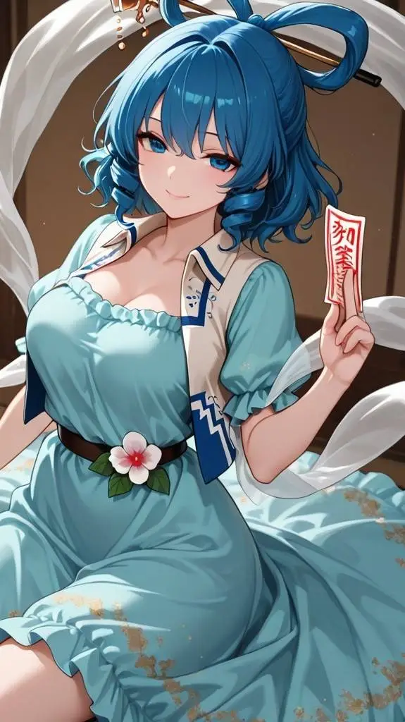 ai character: Seiga Kaku background