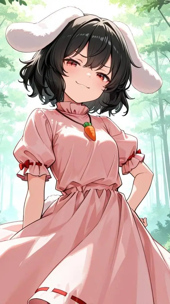 ai character: Tewi Inaba background