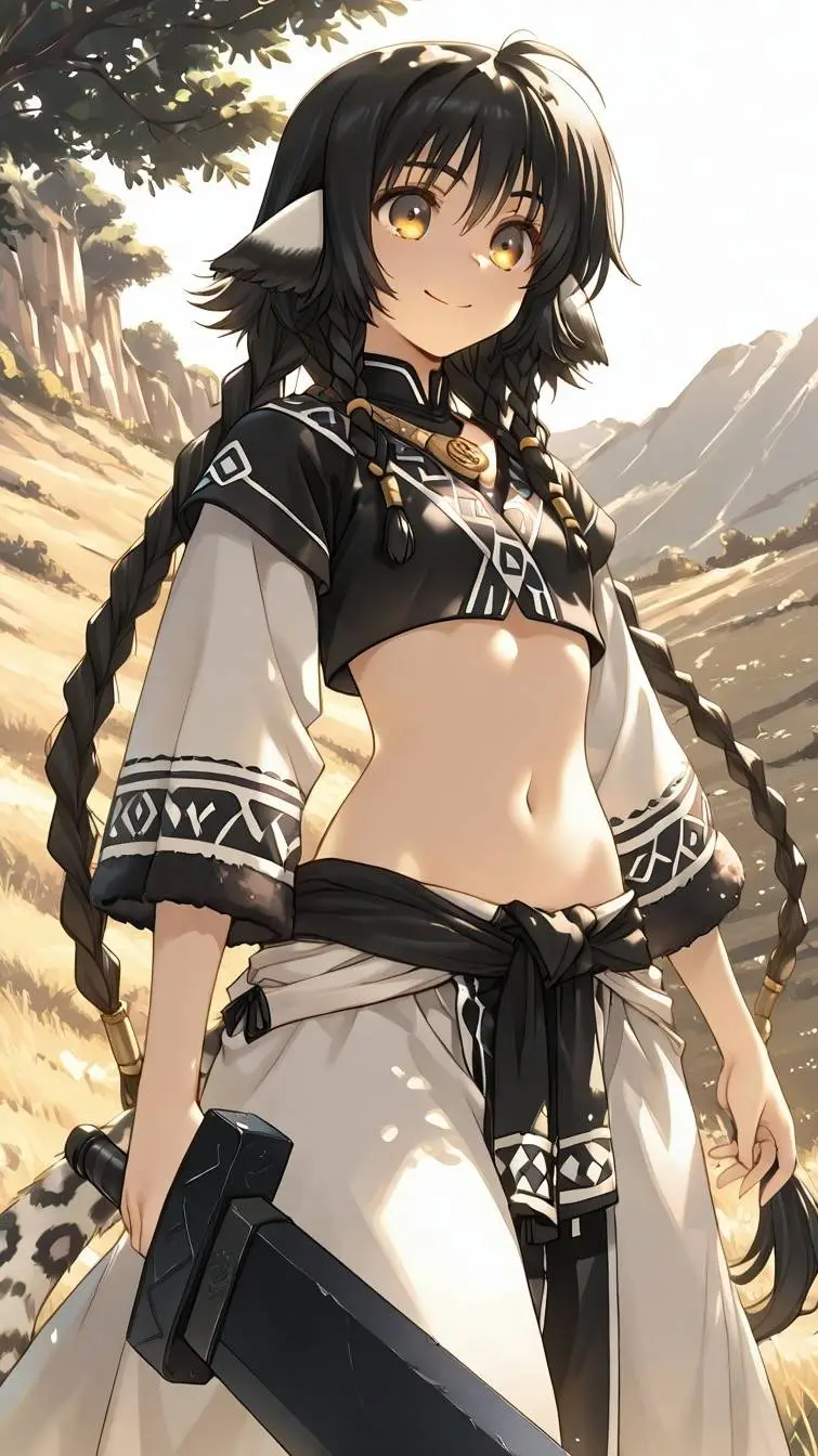 ai character: Anju  background