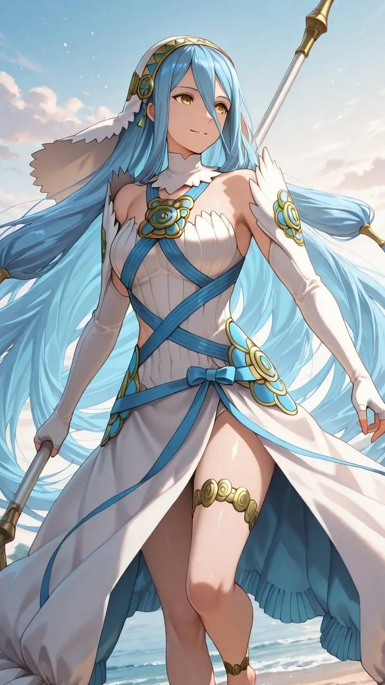 ai character: Azura background