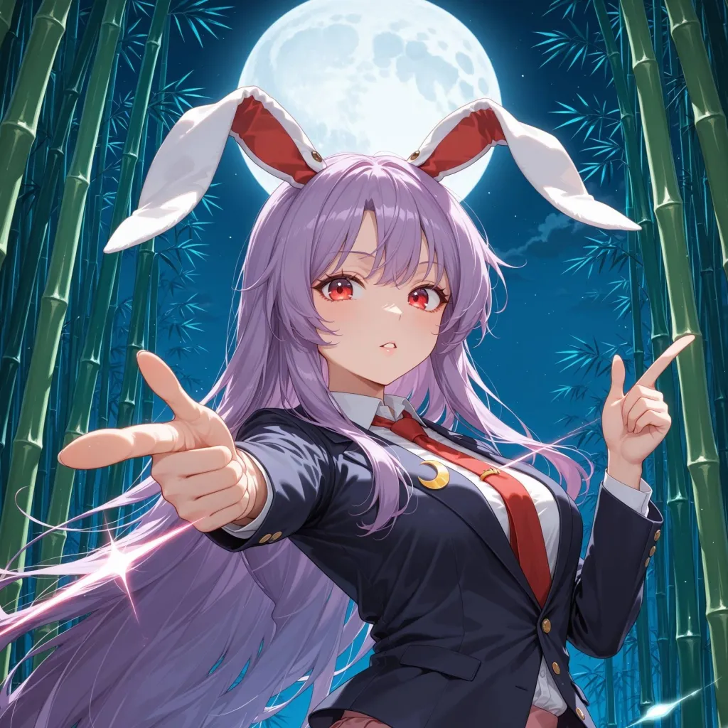 chat with ai character: Reisen Udongein