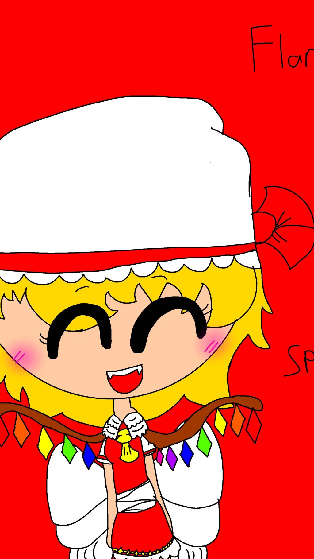ai character: Flandre background
