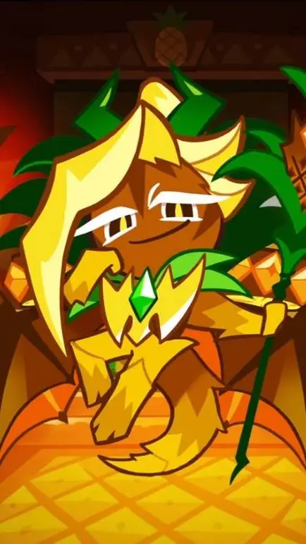 ai character: Ananas dragon background