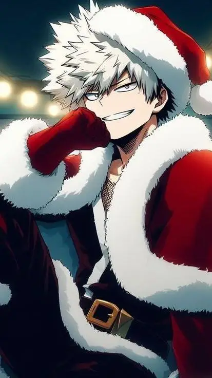 ai character: Bakugou ☃️WINTER🎄 background