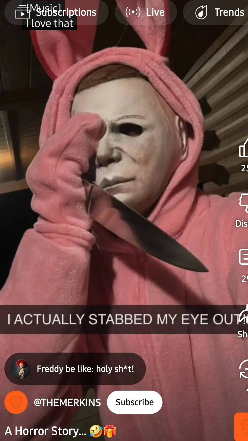 ai character: Michael Myers background