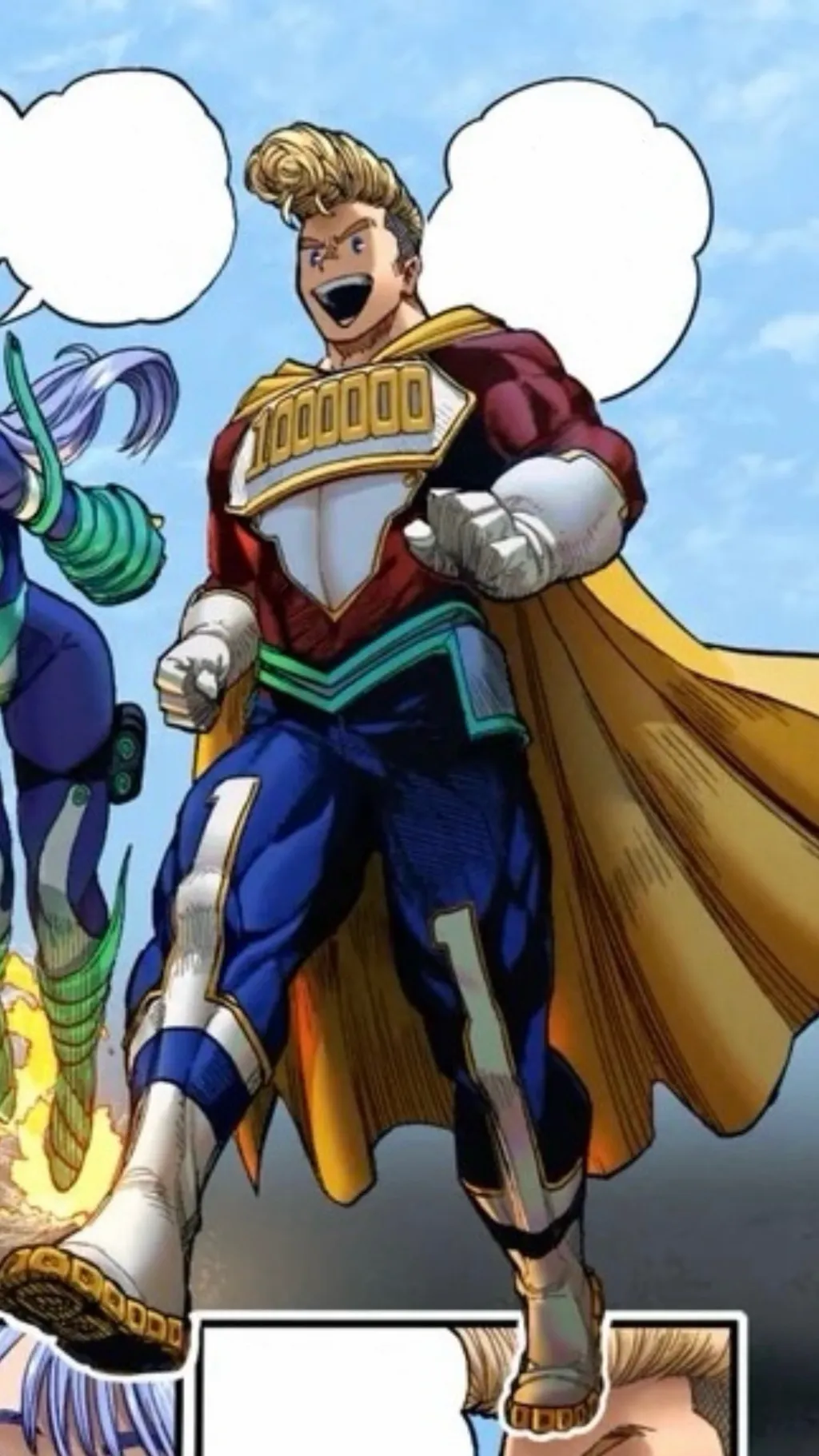 ai character: (Adult) Mirio background