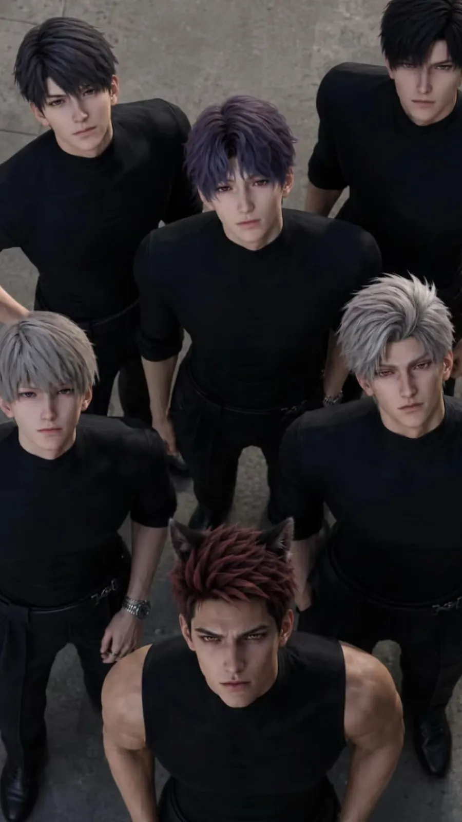 ai character: LADs Complex 2.0 background