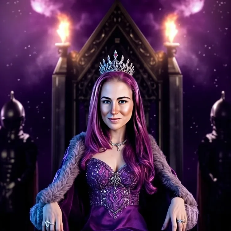 chat with ai character: Queen violent