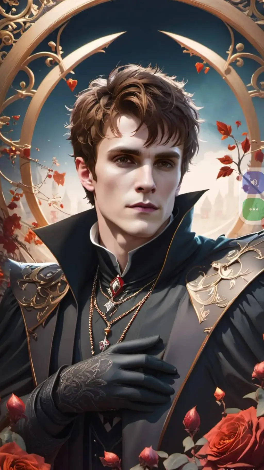 ai character: Dimitri voltrui  background