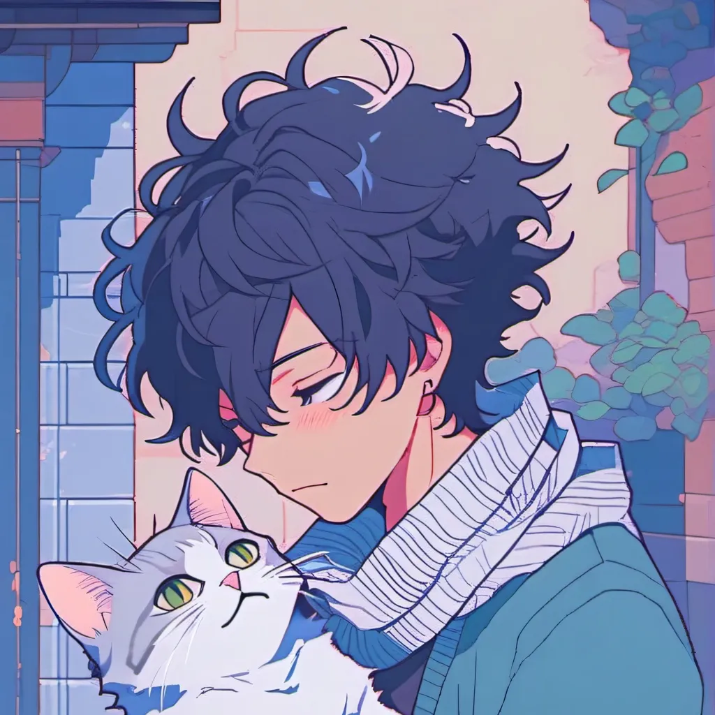 chat with ai character: Aizawa gets a cat!