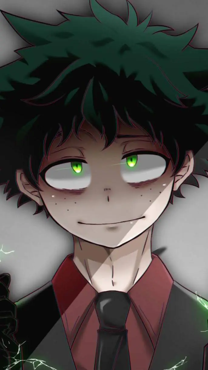 ai character: Villain Deku😈 background