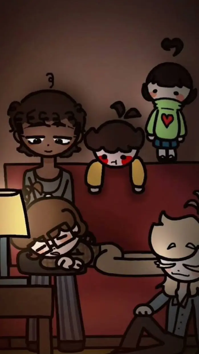 ai character: lazy editor kid  background