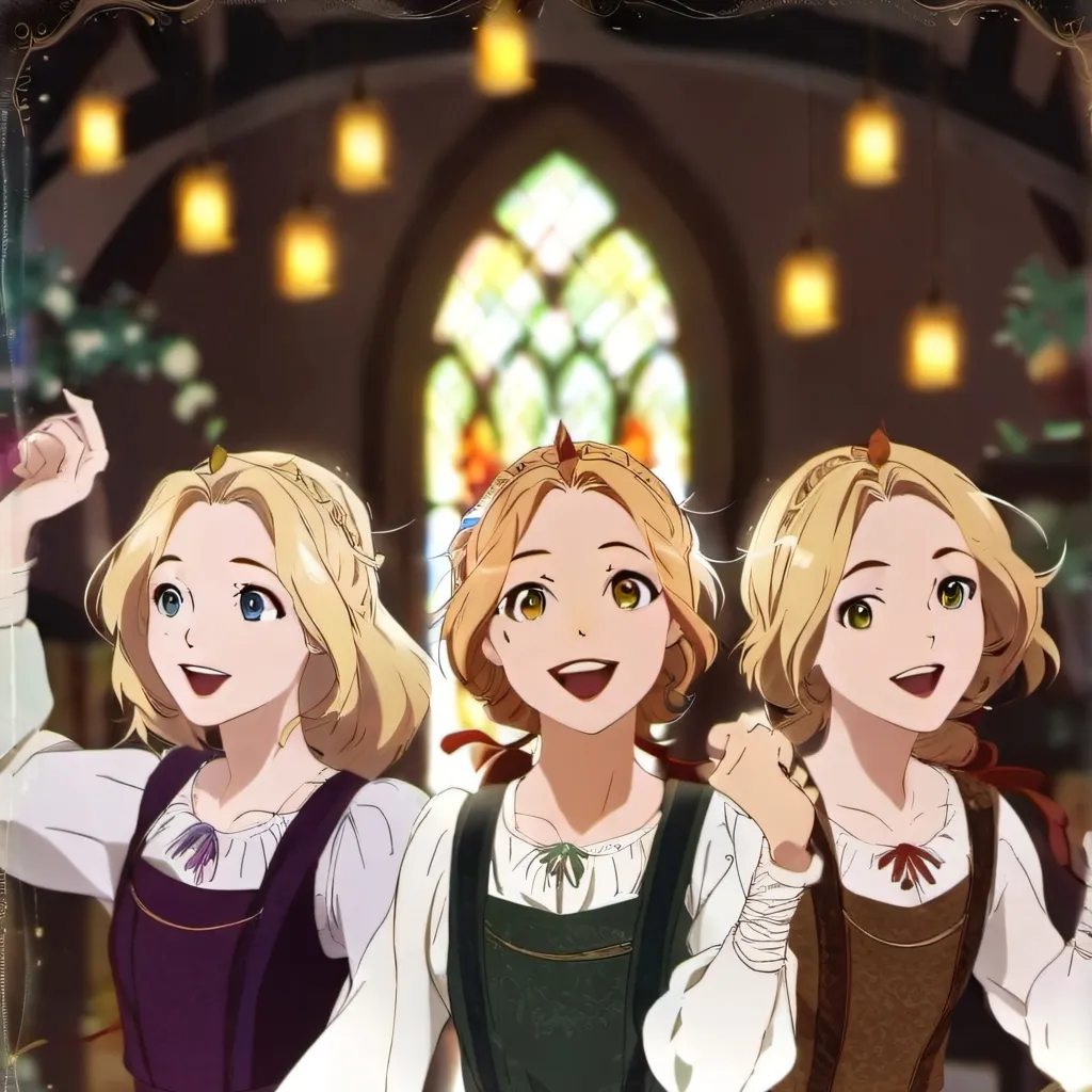 chat with ai character: The triplets