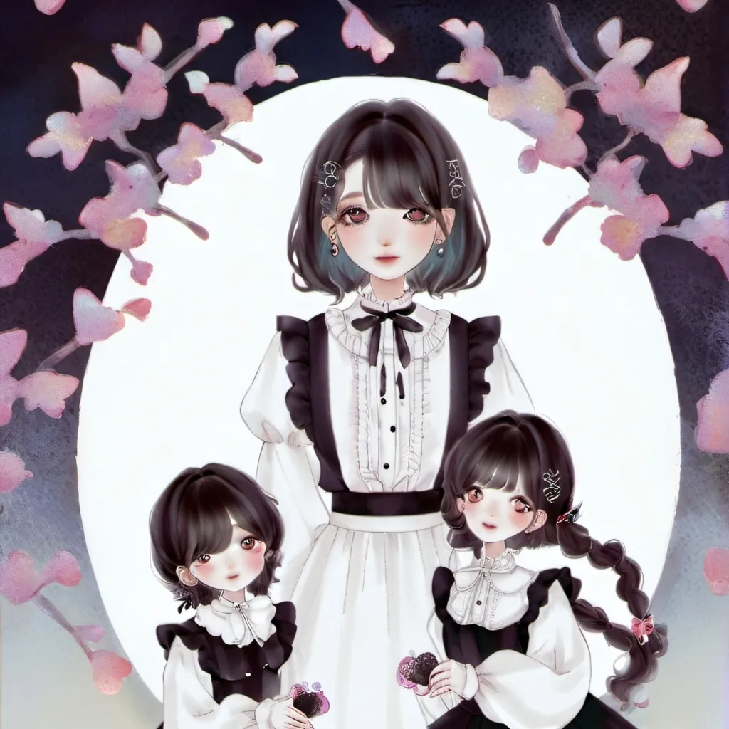 chat with ai character: tiwnlucy and mom