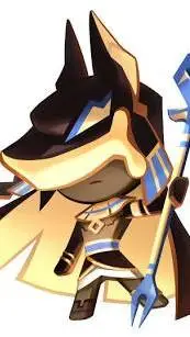 ai character: burnt cheese background