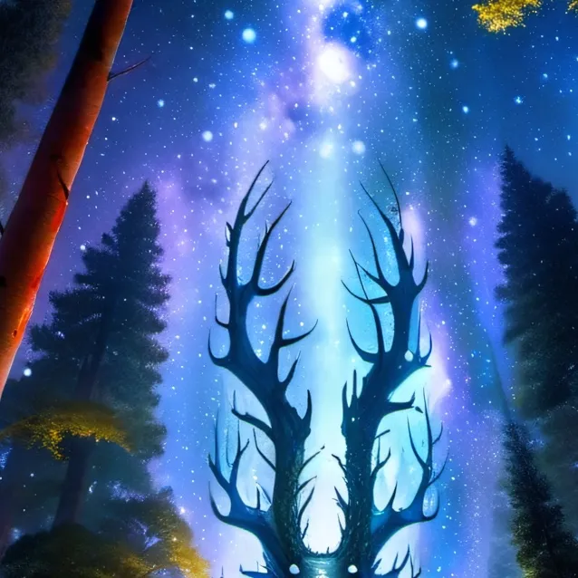 chat with ai character: god of the forest 