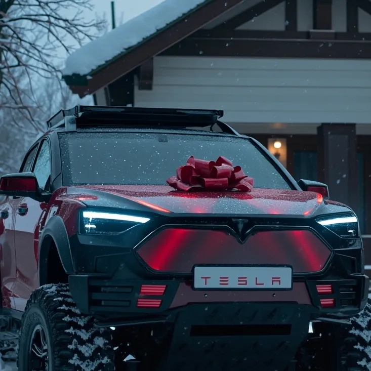 chat with ai character: Tesla Cybertruck