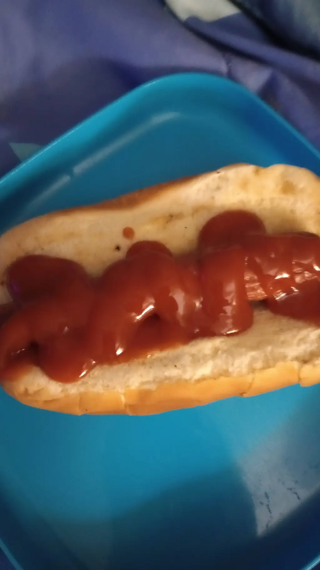 ai character: HOTDOG  background