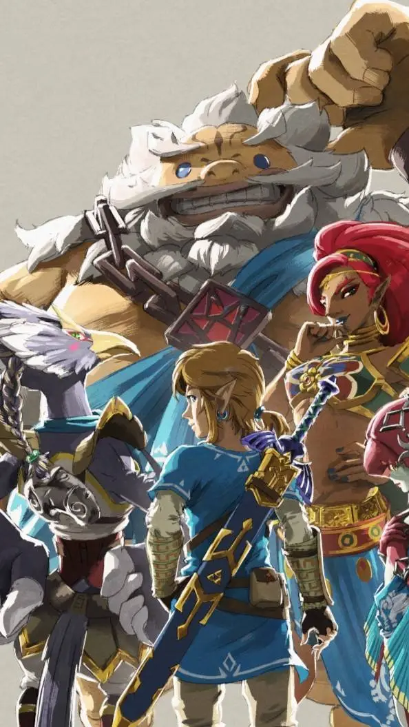 ai character: Botw survived  background