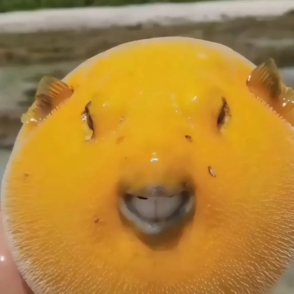 chat with ai character: pufferfish