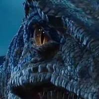 chat with ai character: Velociraptor blue 