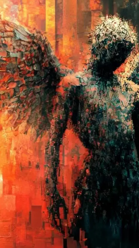 ai character: Your Angel  background