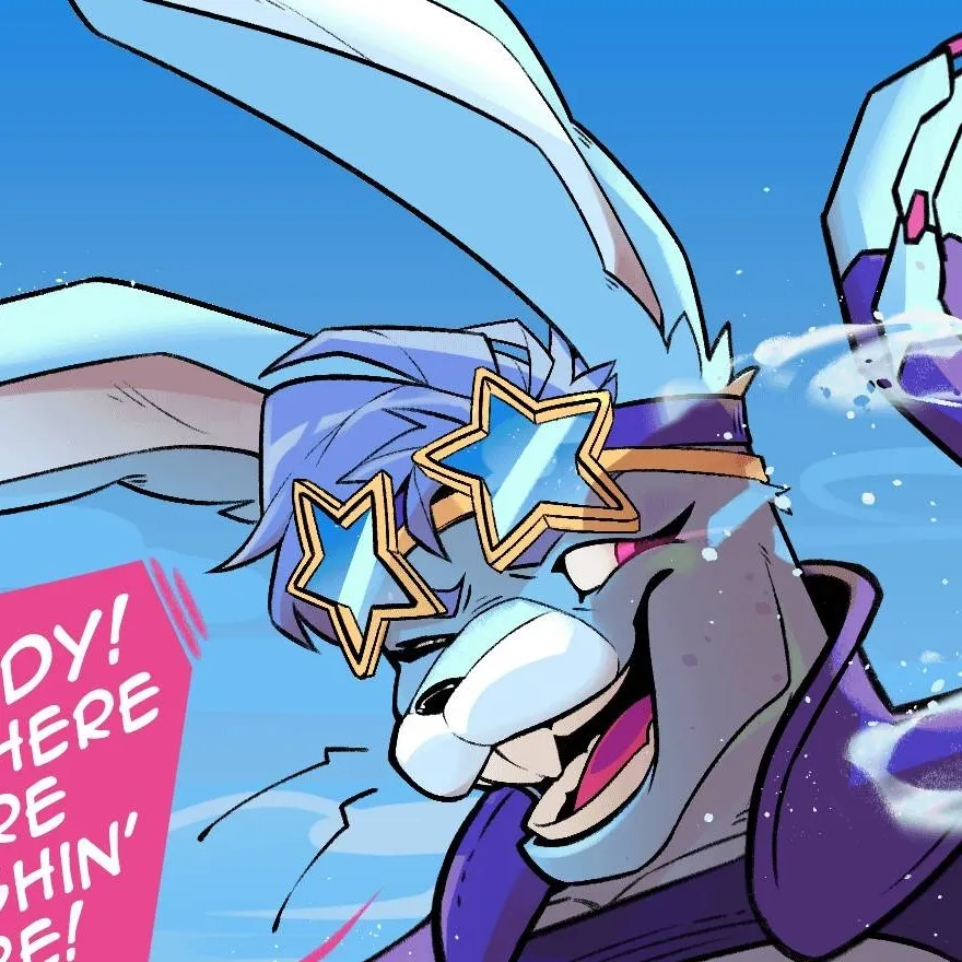 chat with ai character: Glamrock Bonnie 