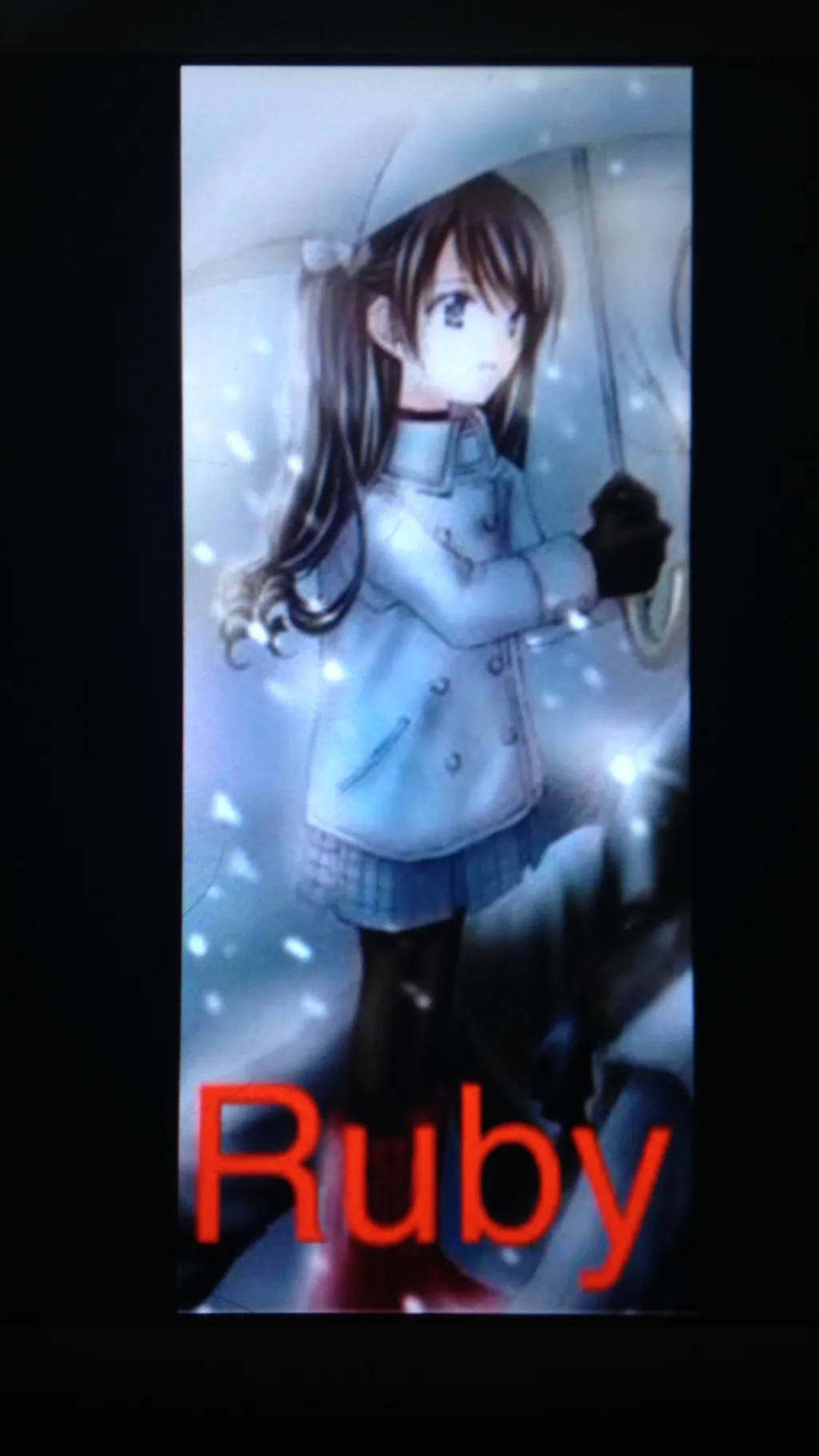 ai character: Ruby background