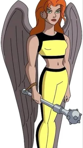 ai character: Hawk girl background